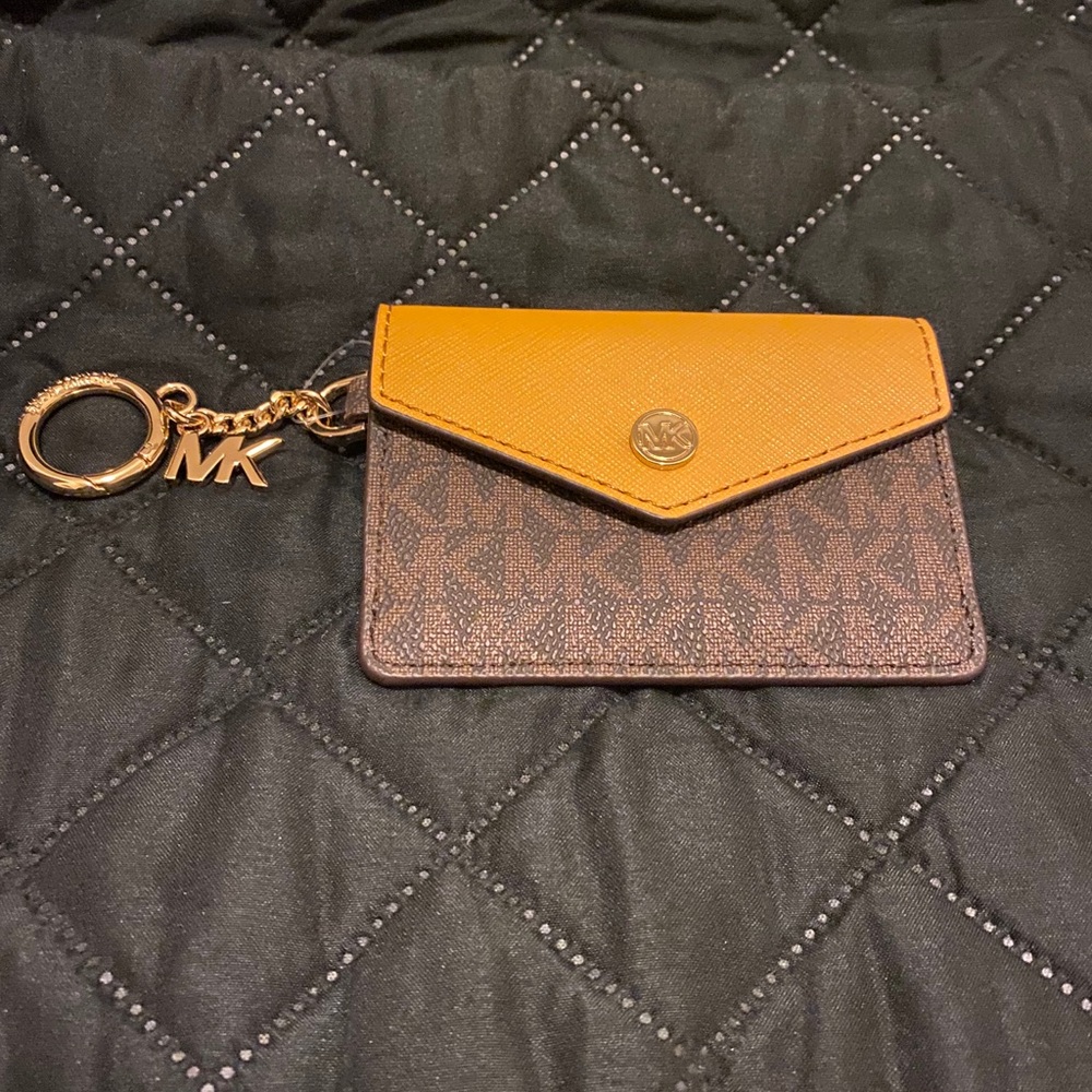 Michael Kors Small Leather Kala Key Chain Wallet